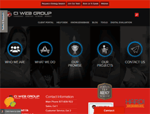 Tablet Screenshot of ciwebgroup.com